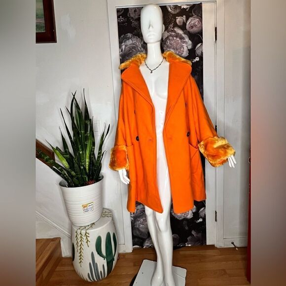 New Free People Roxy Wool Coat/ Size S - Picture 6 of 10